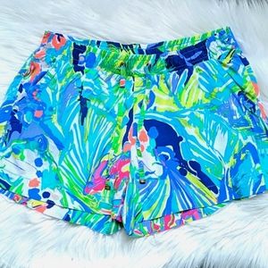 Lilly Pulitzer XS Drawstring Pocket Shorts